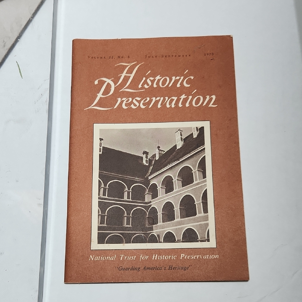 Vintage Historic Preservation Booklet